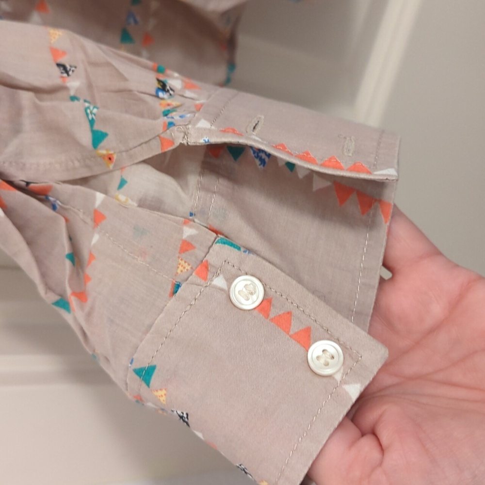 Nordstrom Caslon button down 100% cotton